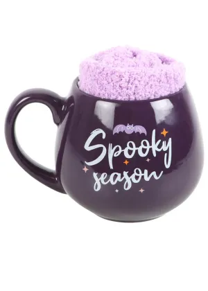 Succubus Home Spooky Season Set Mug With Socks Black
