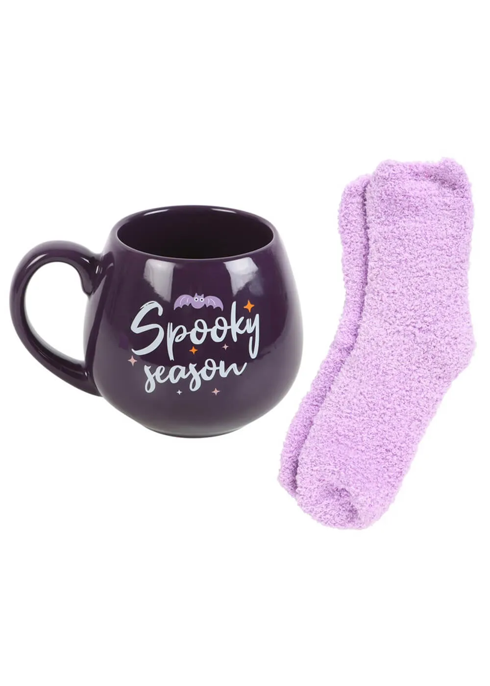 Succubus Home Spooky Season Set Mug With Socks Black