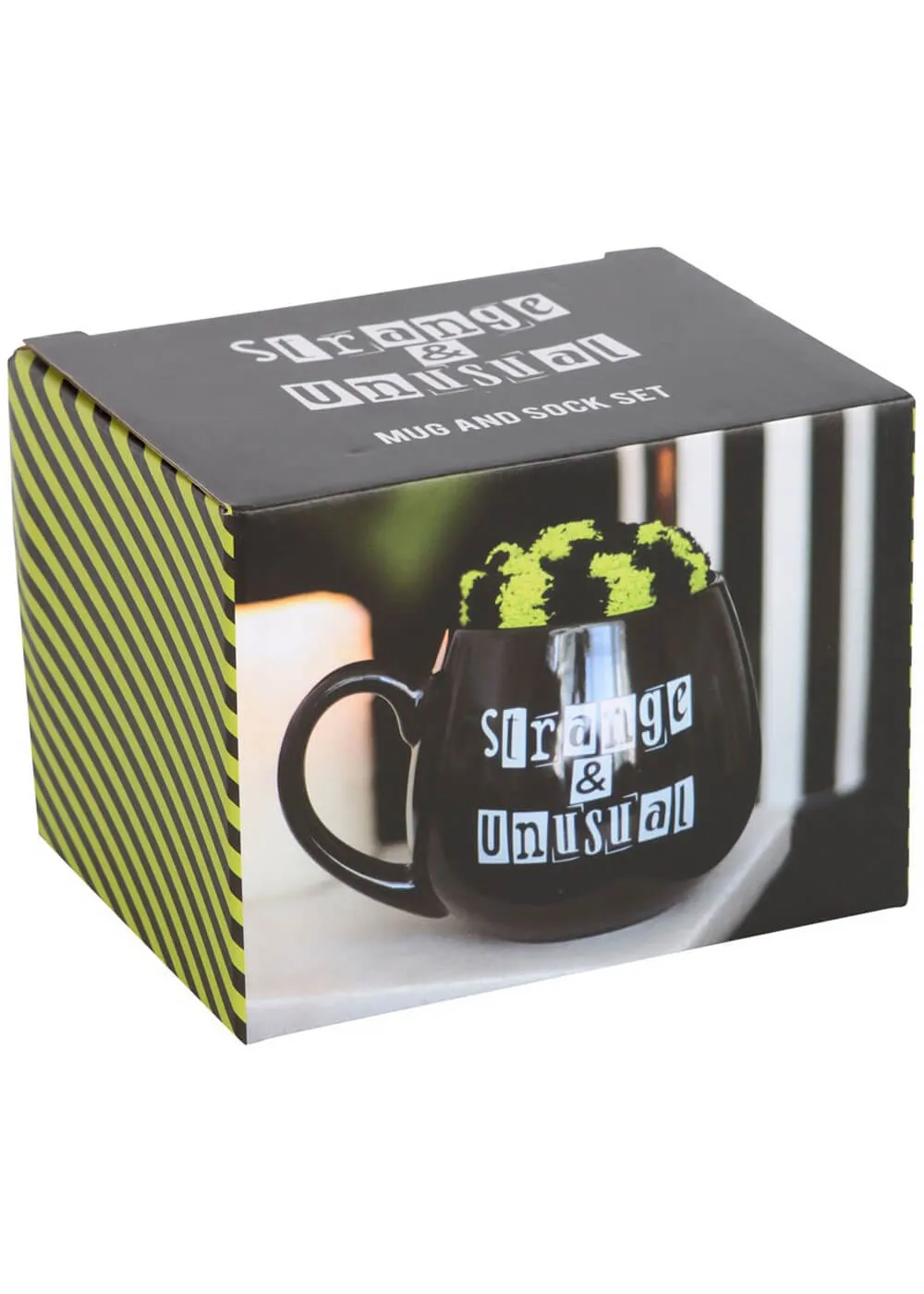 Succubus Home Strange & Unusual Set Mug With Socks Black