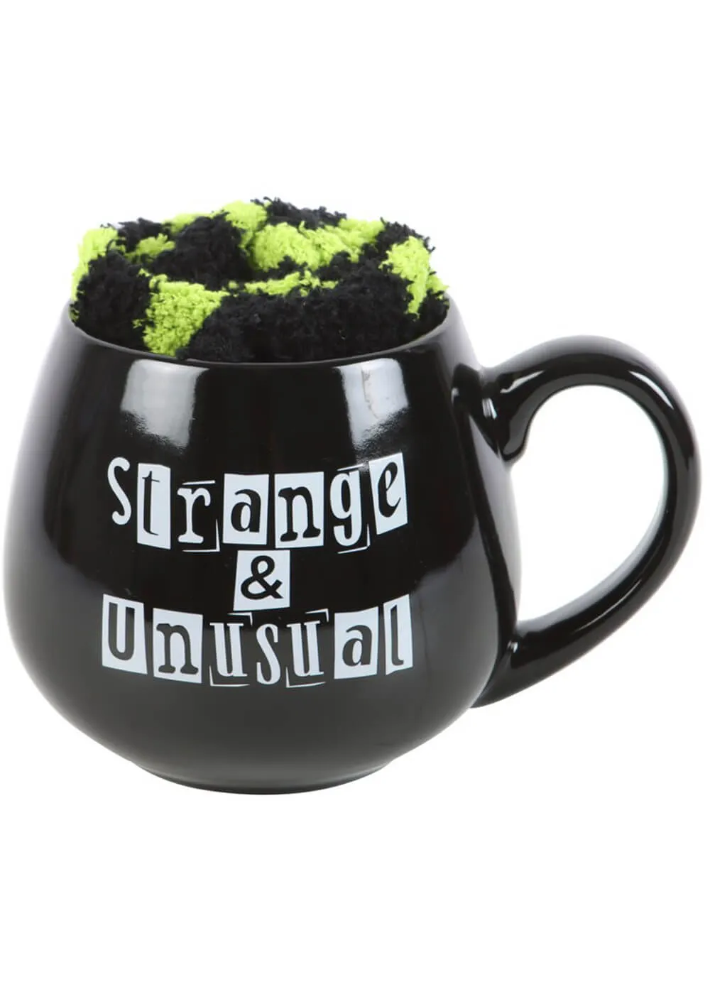 Succubus Home Strange & Unusual Set Mug With Socks Black
