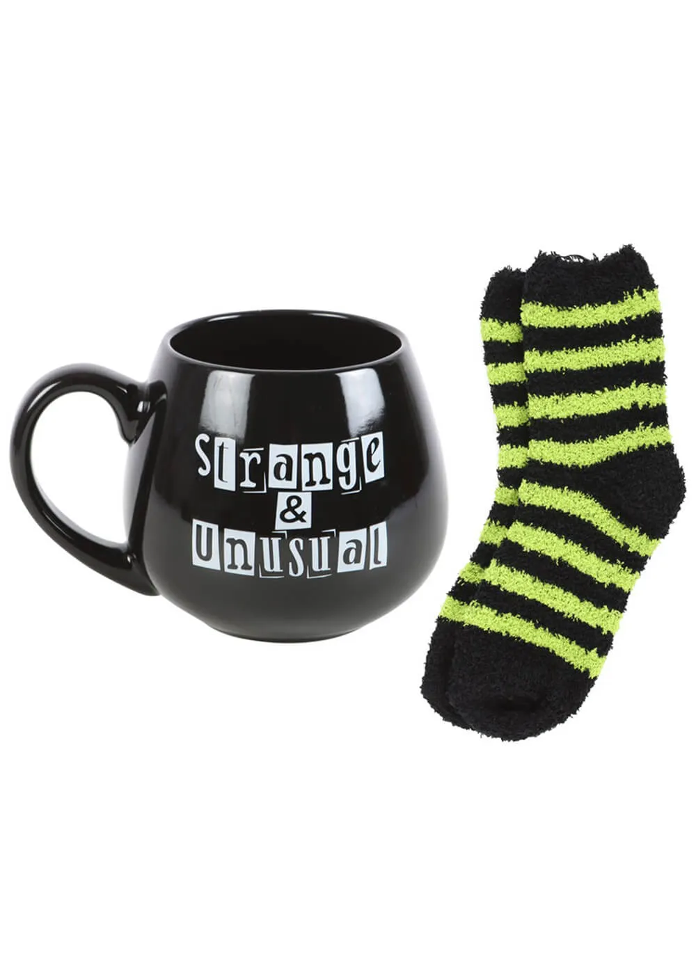 Succubus Home Strange & Unusual Set Mug With Socks Black