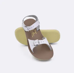 Sun San Surfer White Sandal