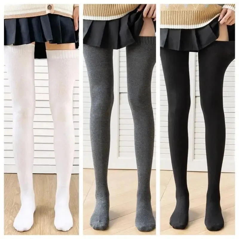 Super Long Cotton Thigh-High Warm Socks