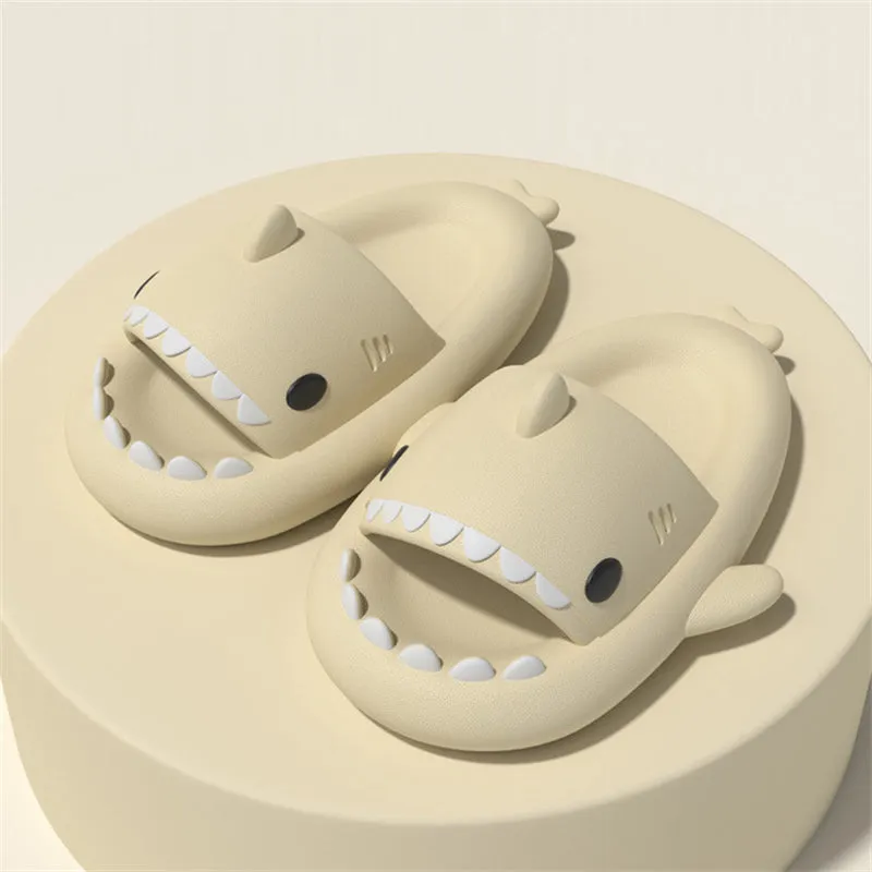 Super Soft Cozy Durable EVA Shark Slides for Unisex