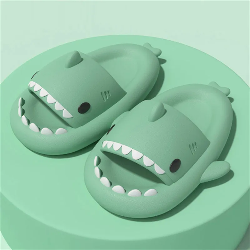Super Soft Cozy Durable EVA Shark Slides for Unisex