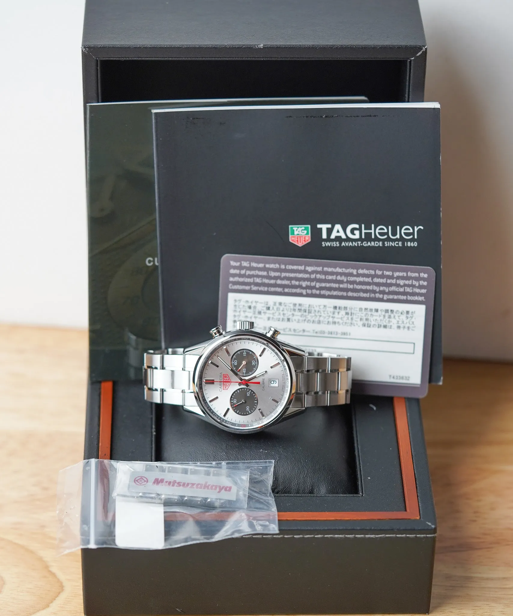 Tag Heuer Carrera Chronograph Jack Heuer 80th Birthday Limited CV2119.BA0722