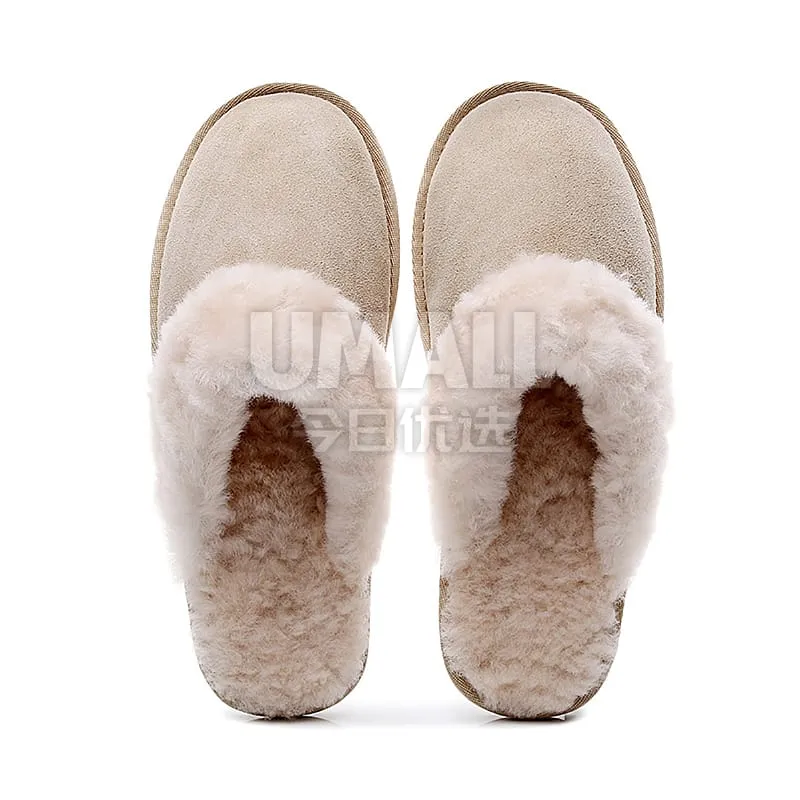 Tasman UGG Sheepskin Slippers Sand Color Size XL
