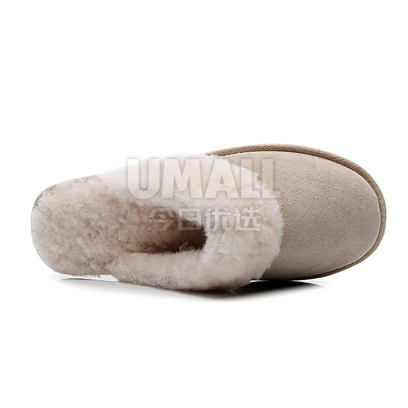 Tasman UGG Sheepskin Slippers Sand Color Size XL