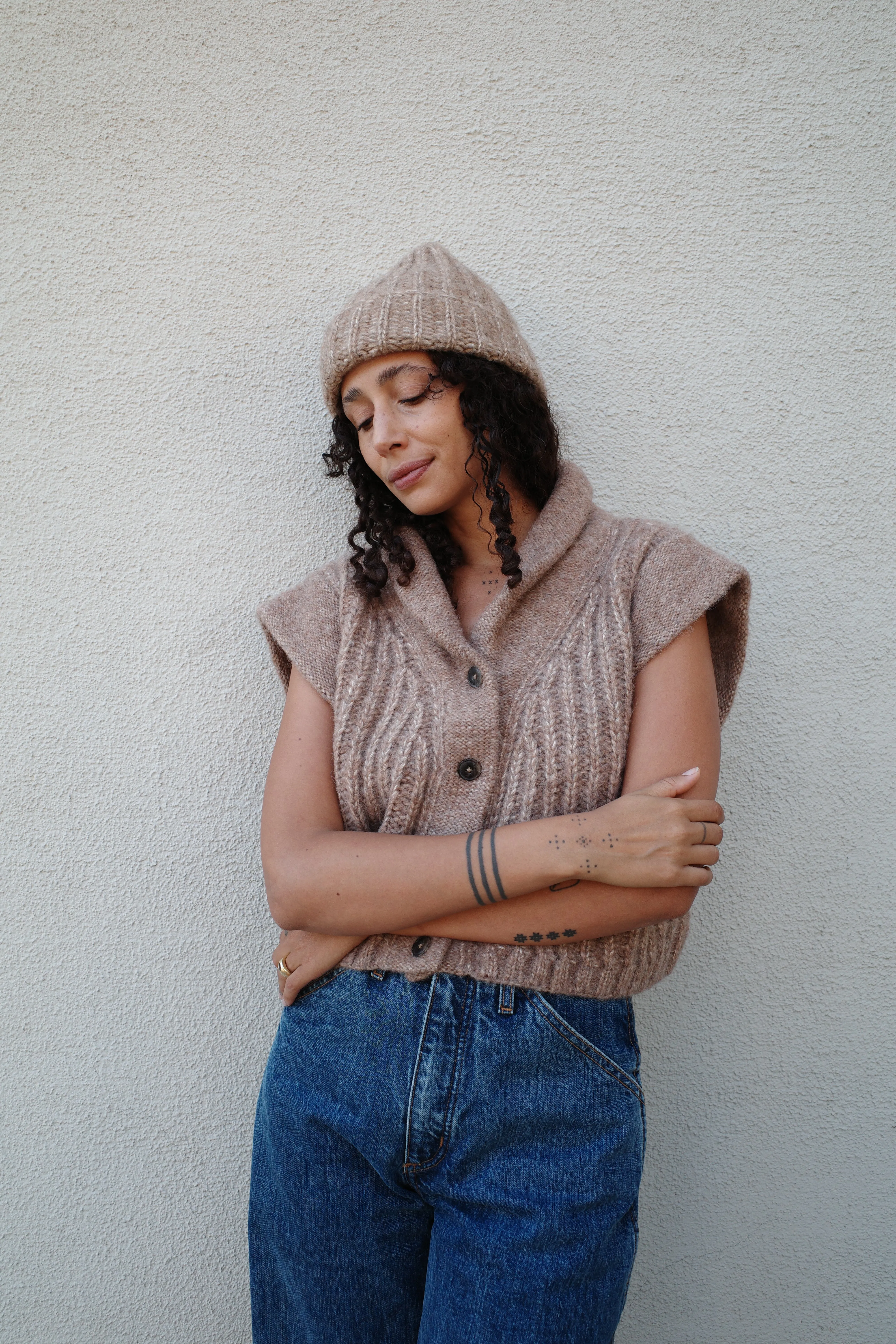 The Beanie - Sand