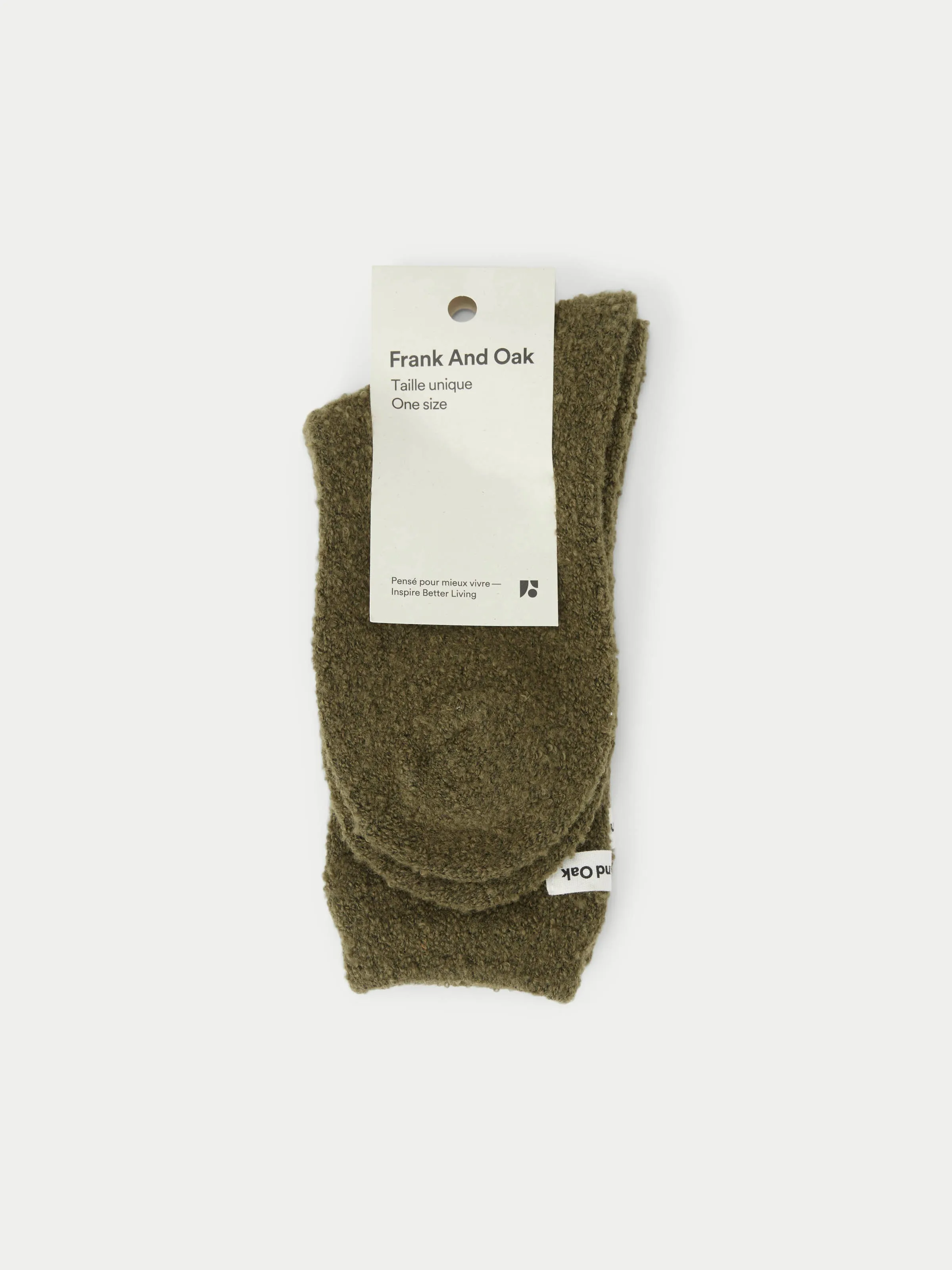 The Seawool® Socks in Dark Olive