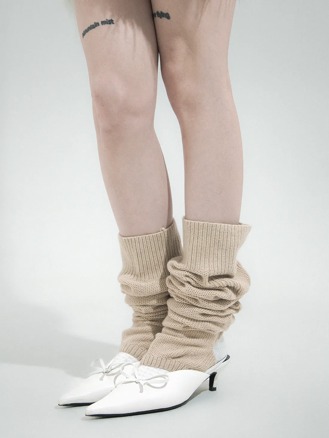 Thick Over-The-Knee Pile Socks