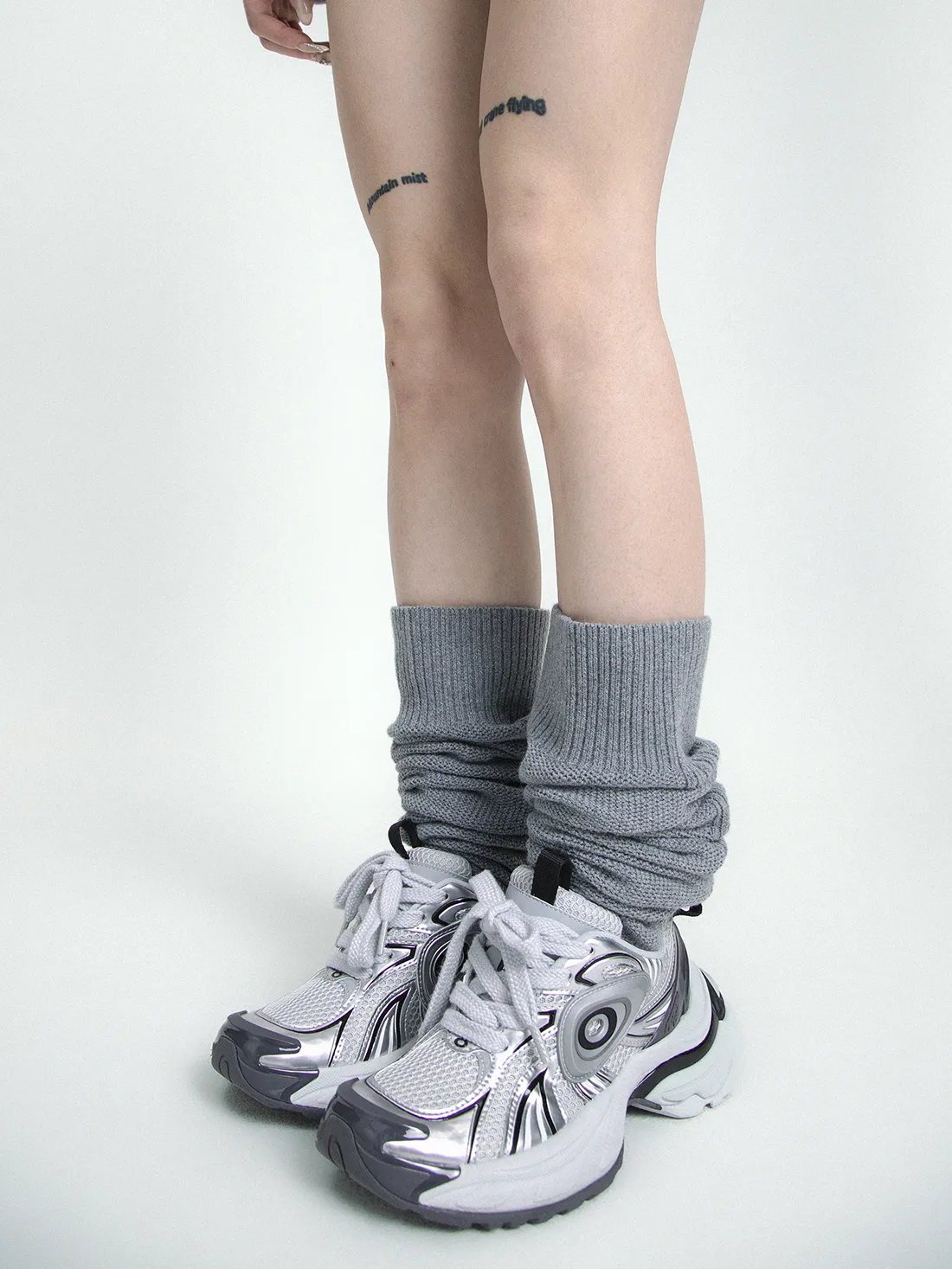 Thick Over-The-Knee Pile Socks