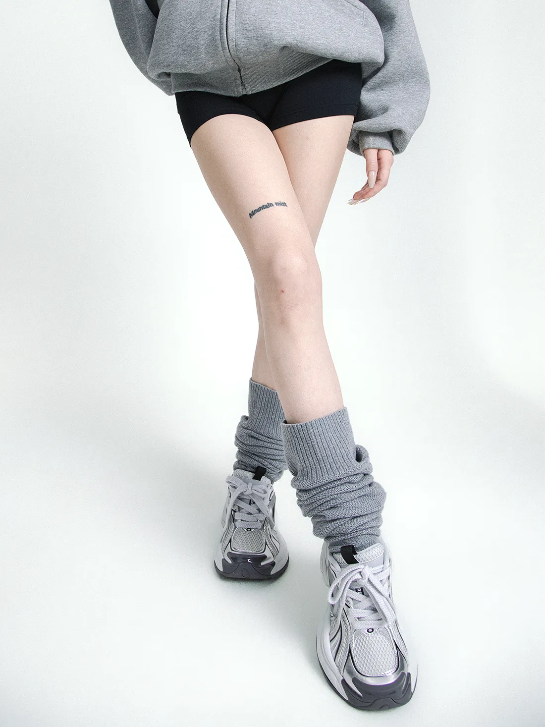 Thick Over-The-Knee Pile Socks