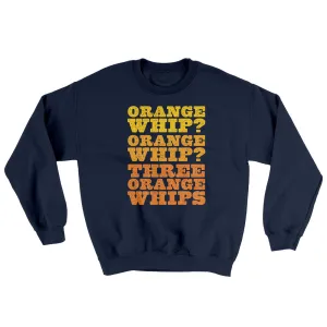 Three Orange Whips Ugly Sweater