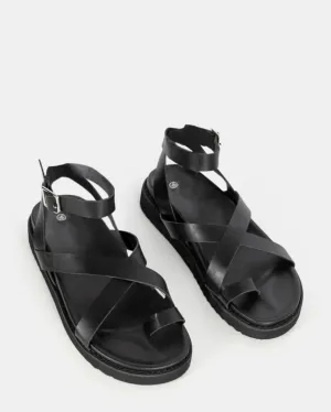 TORI SANDALS - BLACK
