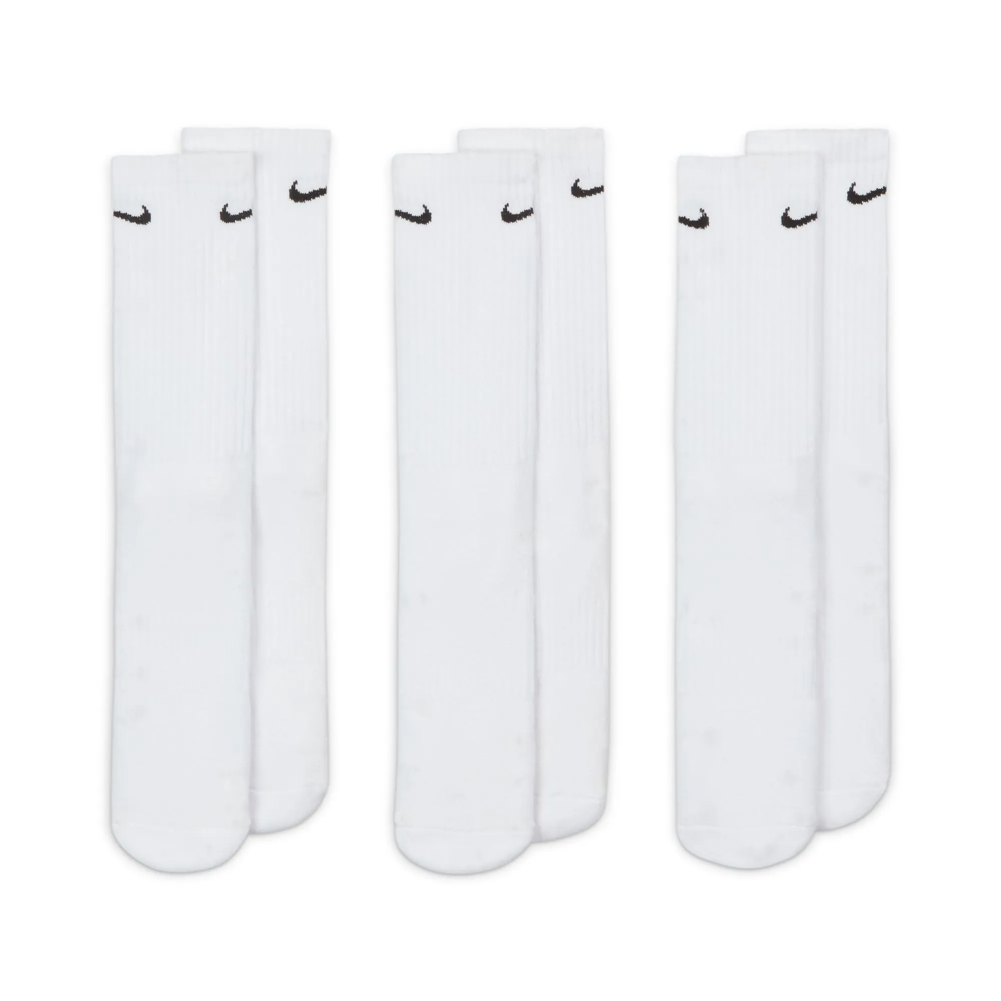 TRAINING CREW SOCKS "WHITE" (3 PACK)
