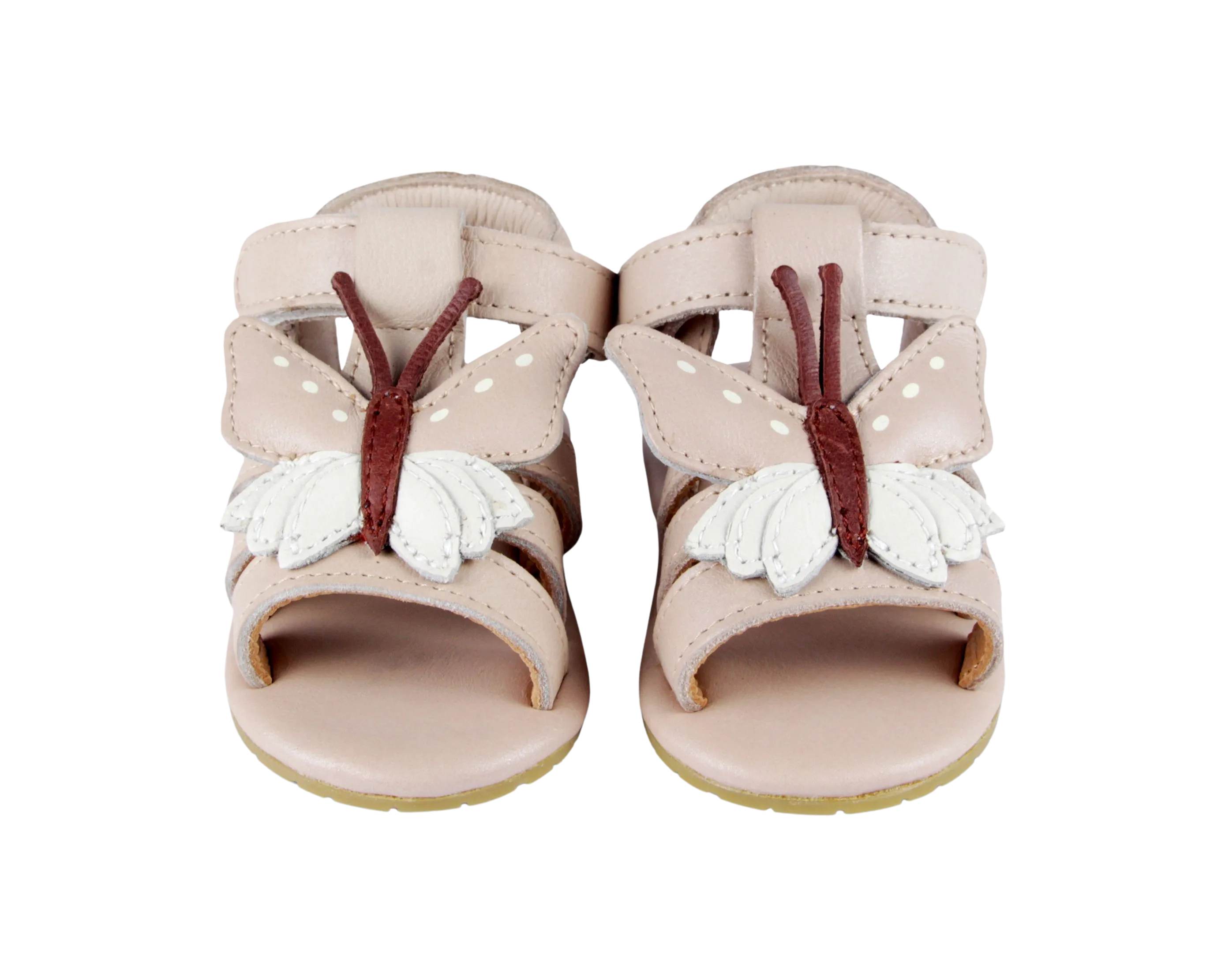 Tuti Sky Sandals | Butterfly | Powder Metallic Nubuck