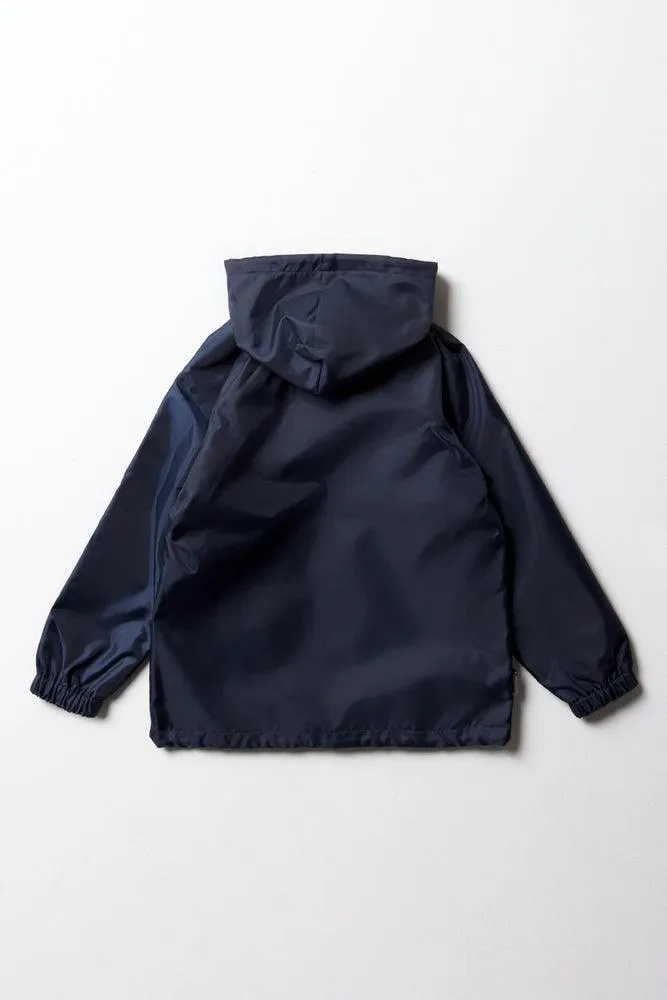 Unisex Primary School Rain Jacket Navy
