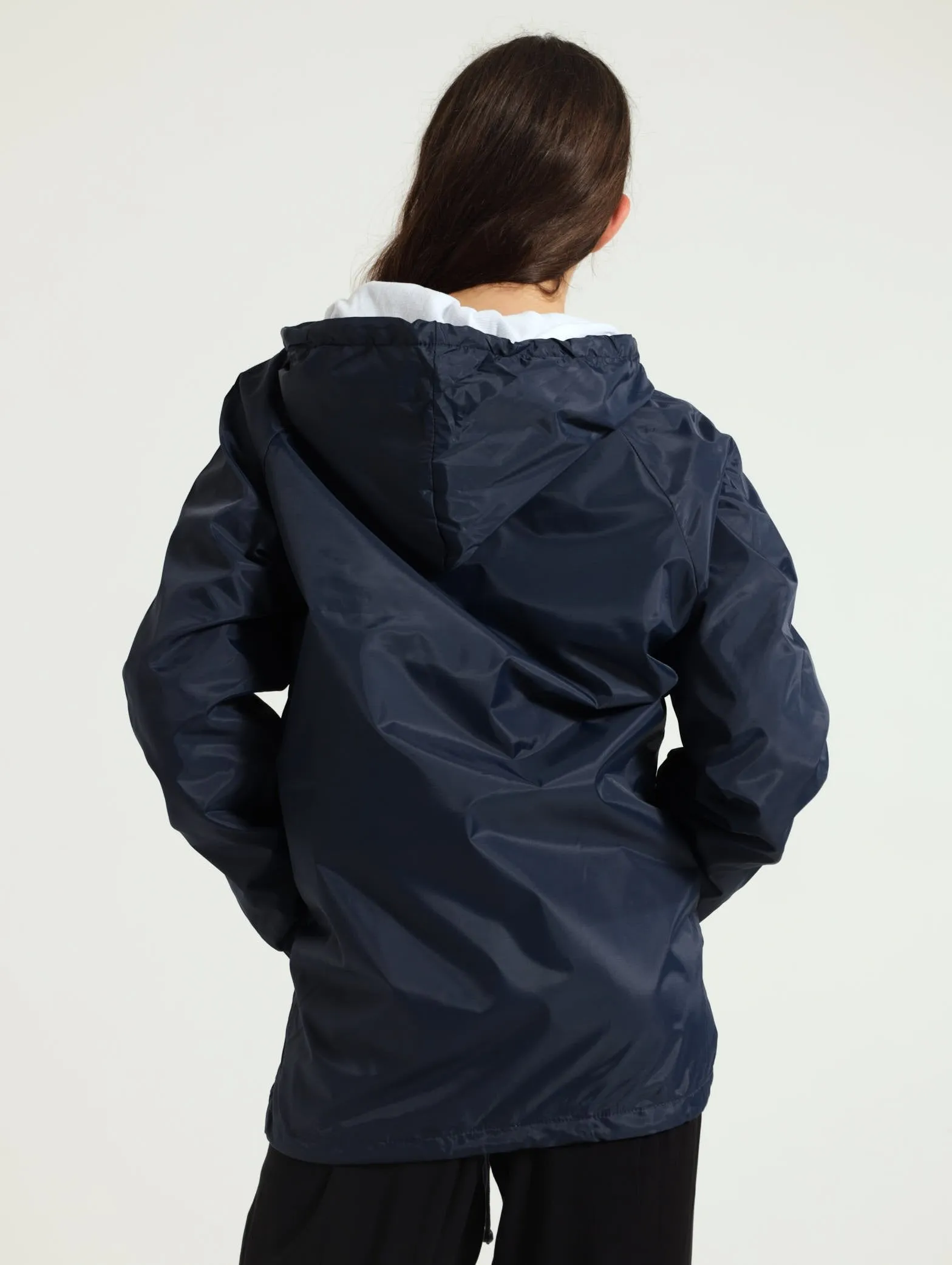 Unisex School Rain Jacket - Navy