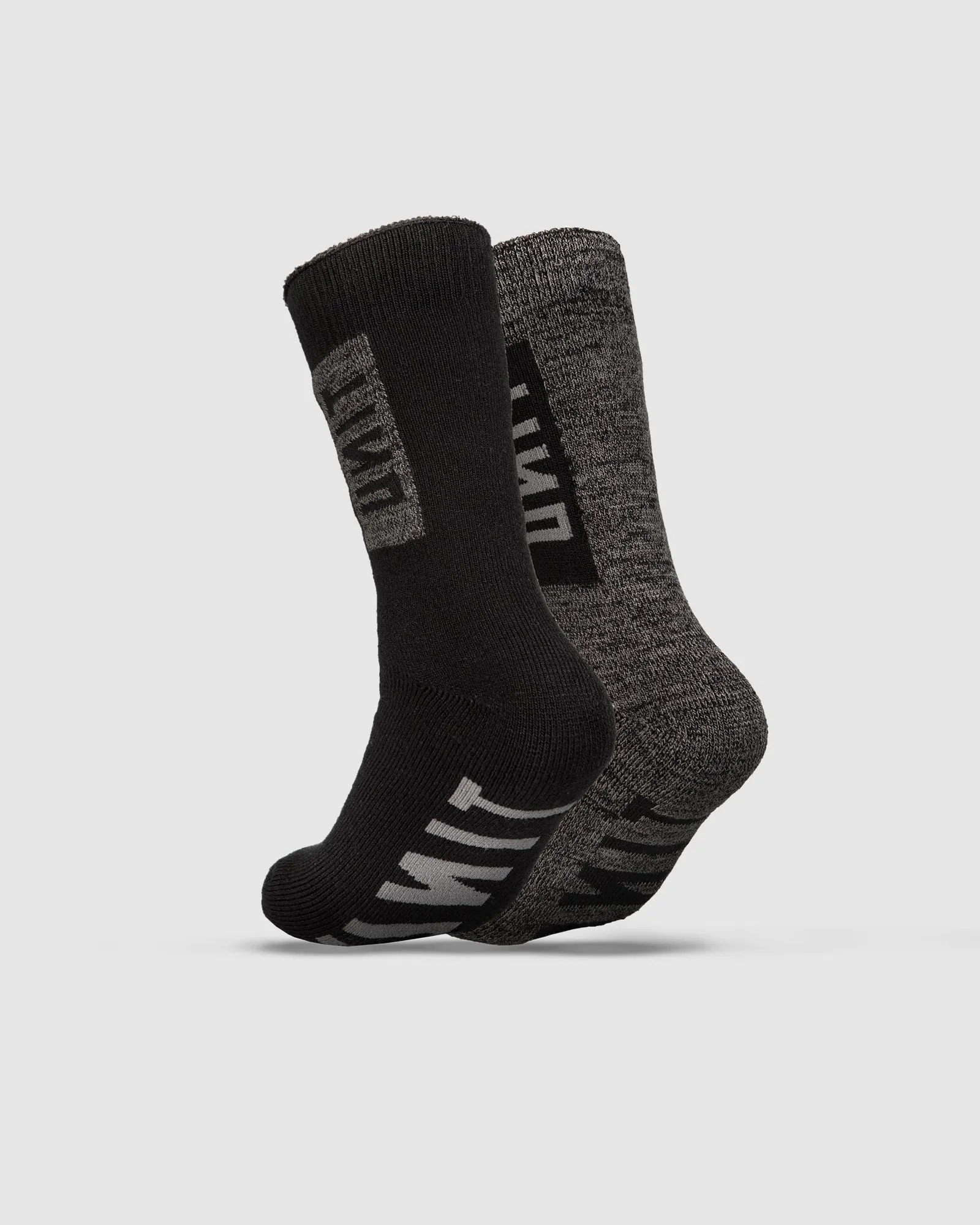 UNIT Men's Ultra Thick Bamboo Hi-Lux Socks -2 Pack