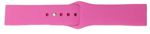 Universal Pink Silicone Watch Band