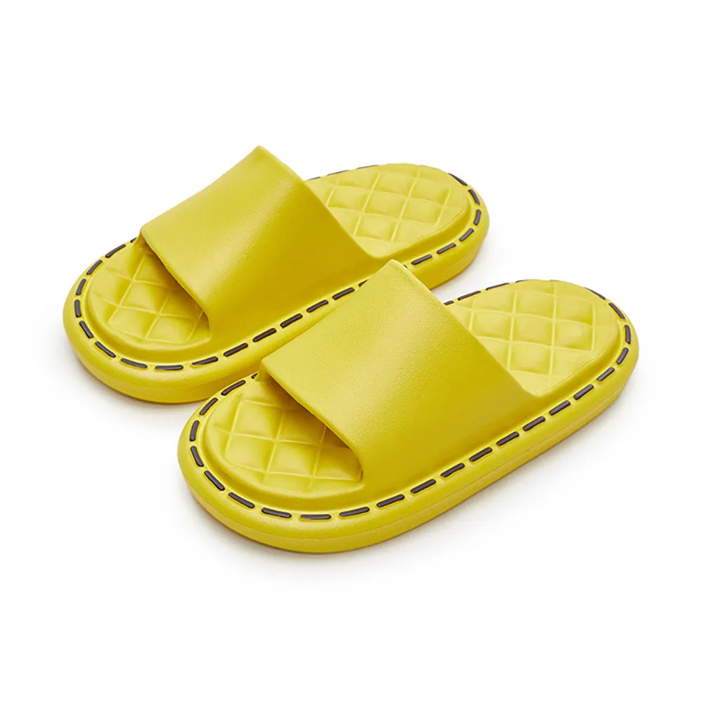 UTUNE Indoor Slippers - Cheese Yellow, Size 37-38