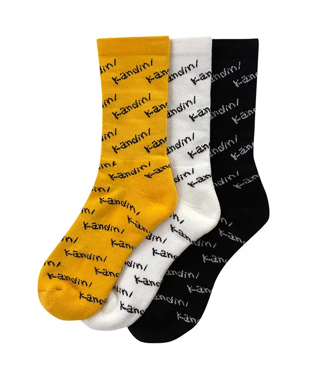 [Warehouse Sale] KANDINI Logo Socks (Yellow)