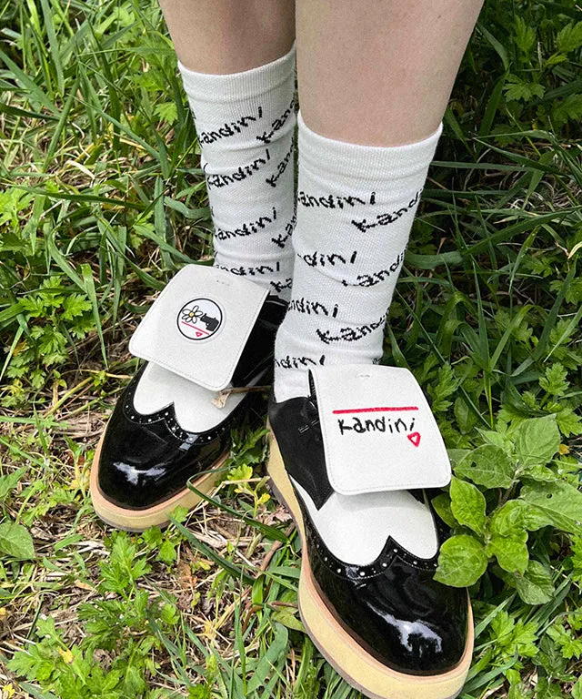 [Warehouse Sale] KANDINI Logo Socks (Yellow)