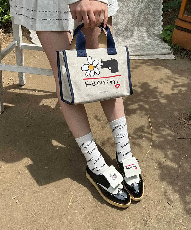[Warehouse Sale] KANDINI Logo Socks (Yellow)