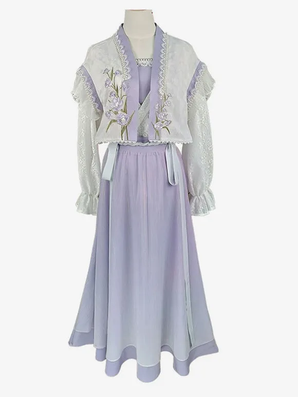 White Lolita Blouses Lolita Top Long Sleeves Lolita Shirt