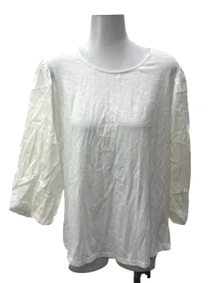 White Roundneck Blouse