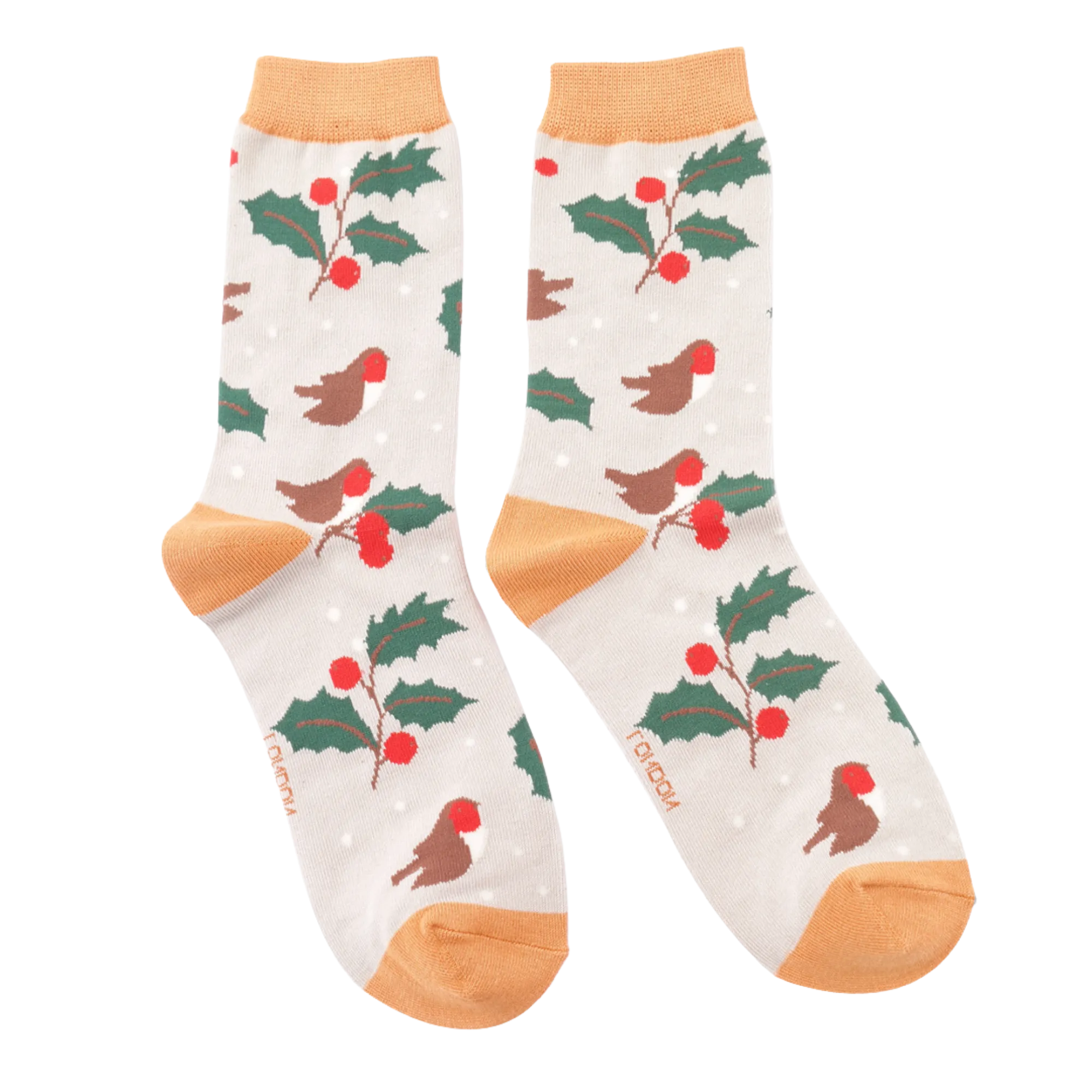 Winter Hedgerow Socks - Miss Sparrow