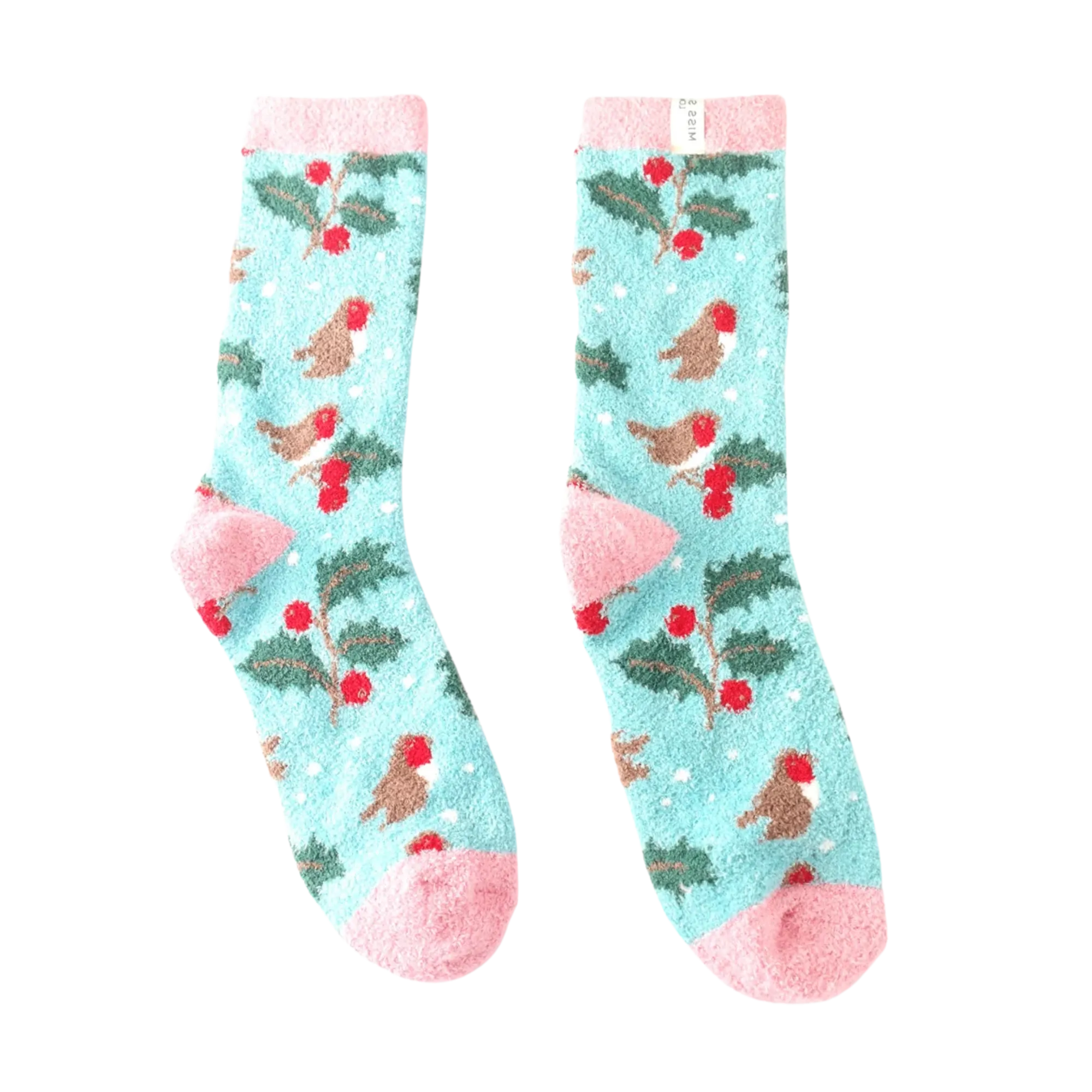 Winter Hedgerow Socks - Miss Sparrow
