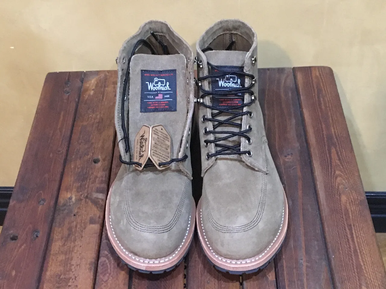 WM2100-200 Woolrich Yankee Unlined Stone Suede