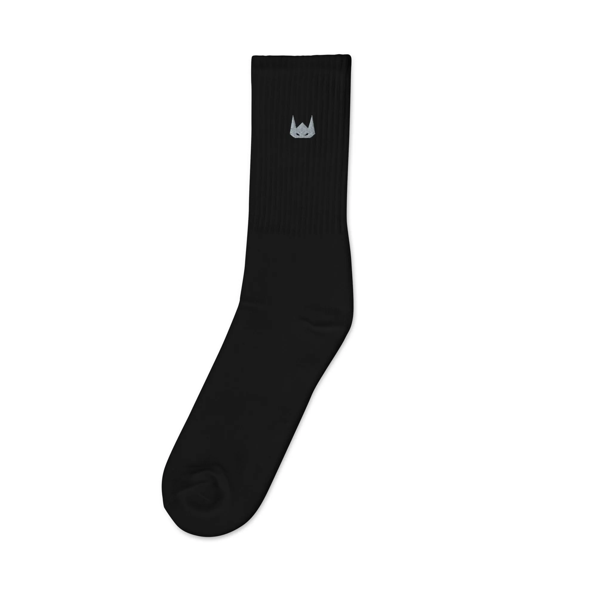 WOLFPACK UNLTD EMBROIDERED SOCKS | GREY LOGO