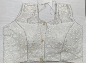 Women Heavy Net Readymade Blouse