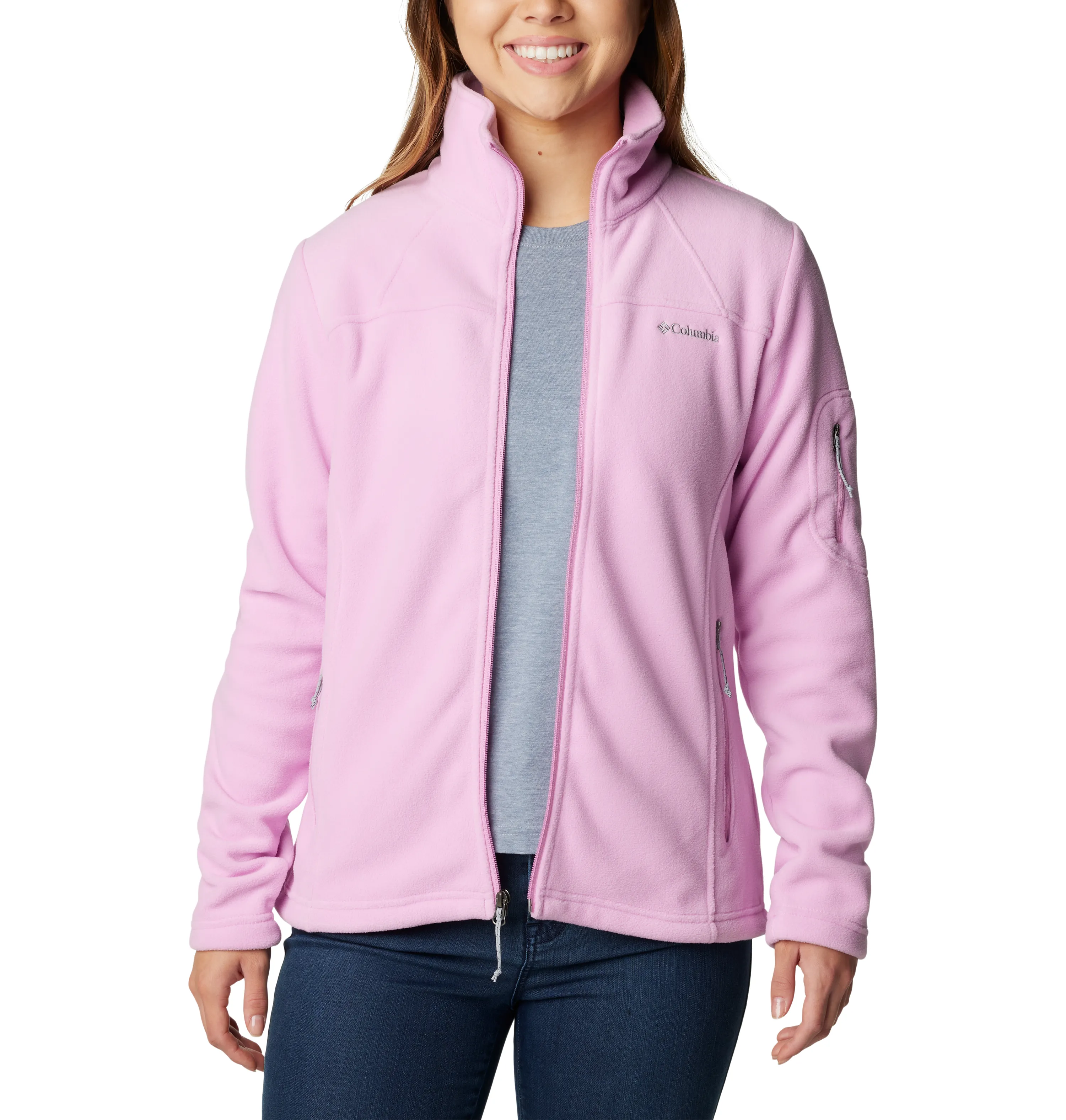 WOMEN'S FAST TREK II JACKET - COSMOS