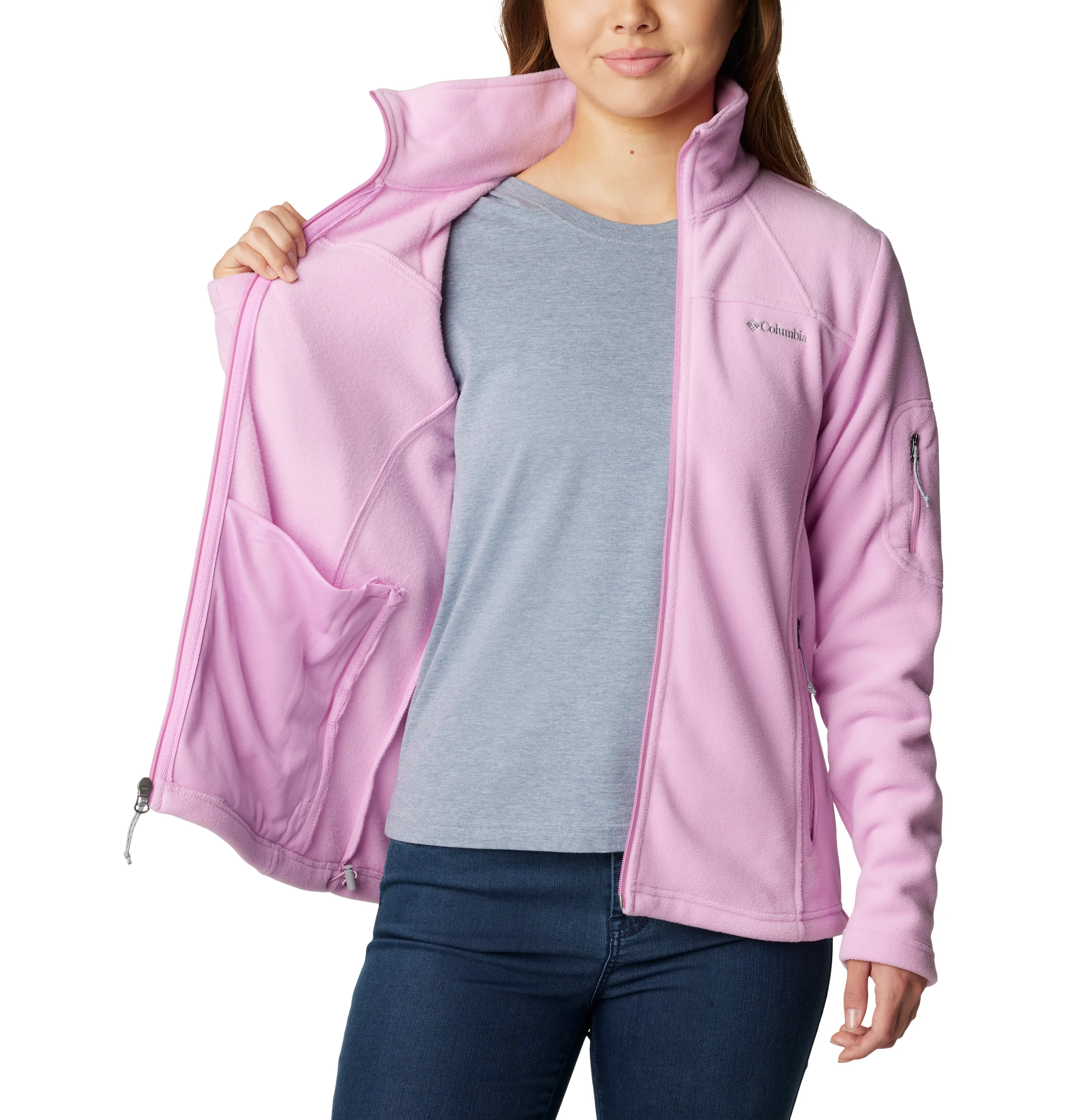 WOMEN'S FAST TREK II JACKET - COSMOS