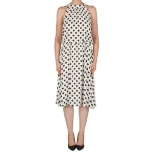 Women's Joseph Ribkoff | Polka Dot Halter Dress | White
