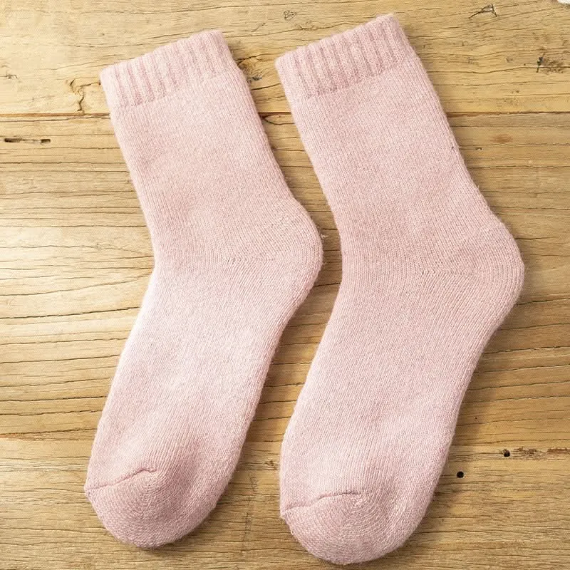 Women's Thick Wool Winter Socks - Plush Warmth