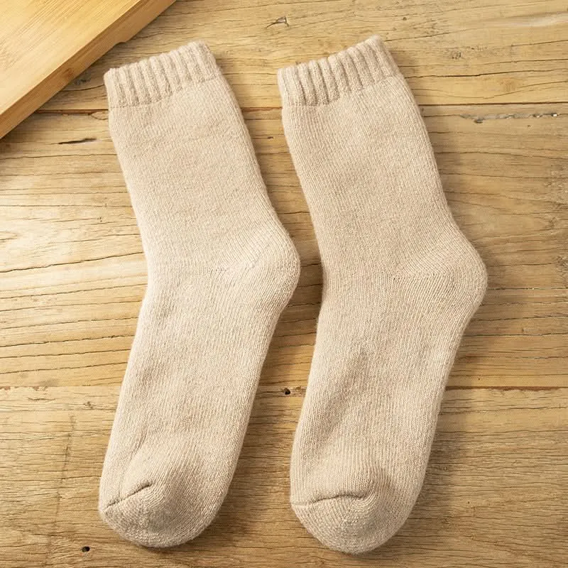 Women's Thick Wool Winter Socks - Plush Warmth