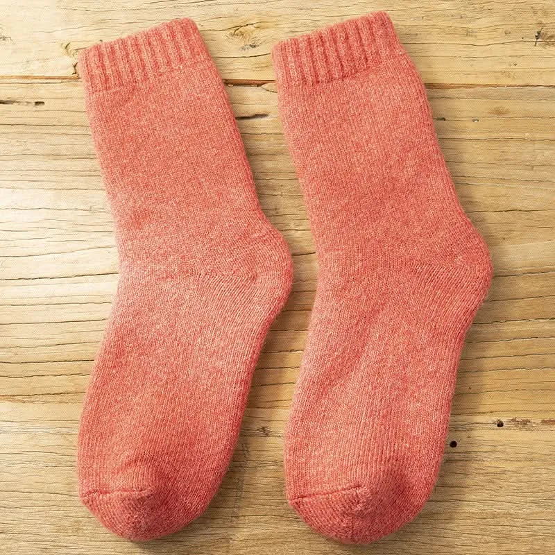 Women's Thick Wool Winter Socks - Plush Warmth