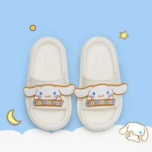 YouDiao Home Slippers Cream White with Cinnamoroll Design - Size 39-40