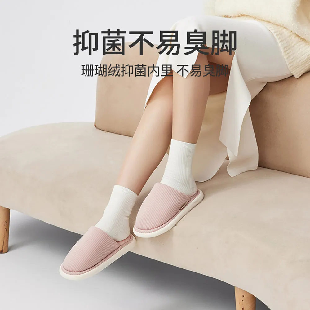 YouDiao Waffle Slippers - Sakura Pink, Size 36-37